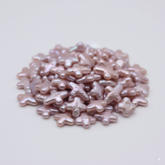 【New】Cross (3 Cross shape pearls with 1 Edison)