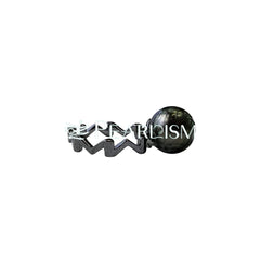 【Black Knight 】S925 Silver Black Small M Ring【PEARLISM】