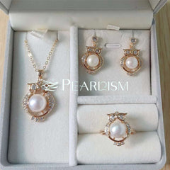 Fresh water pearl jewelry set