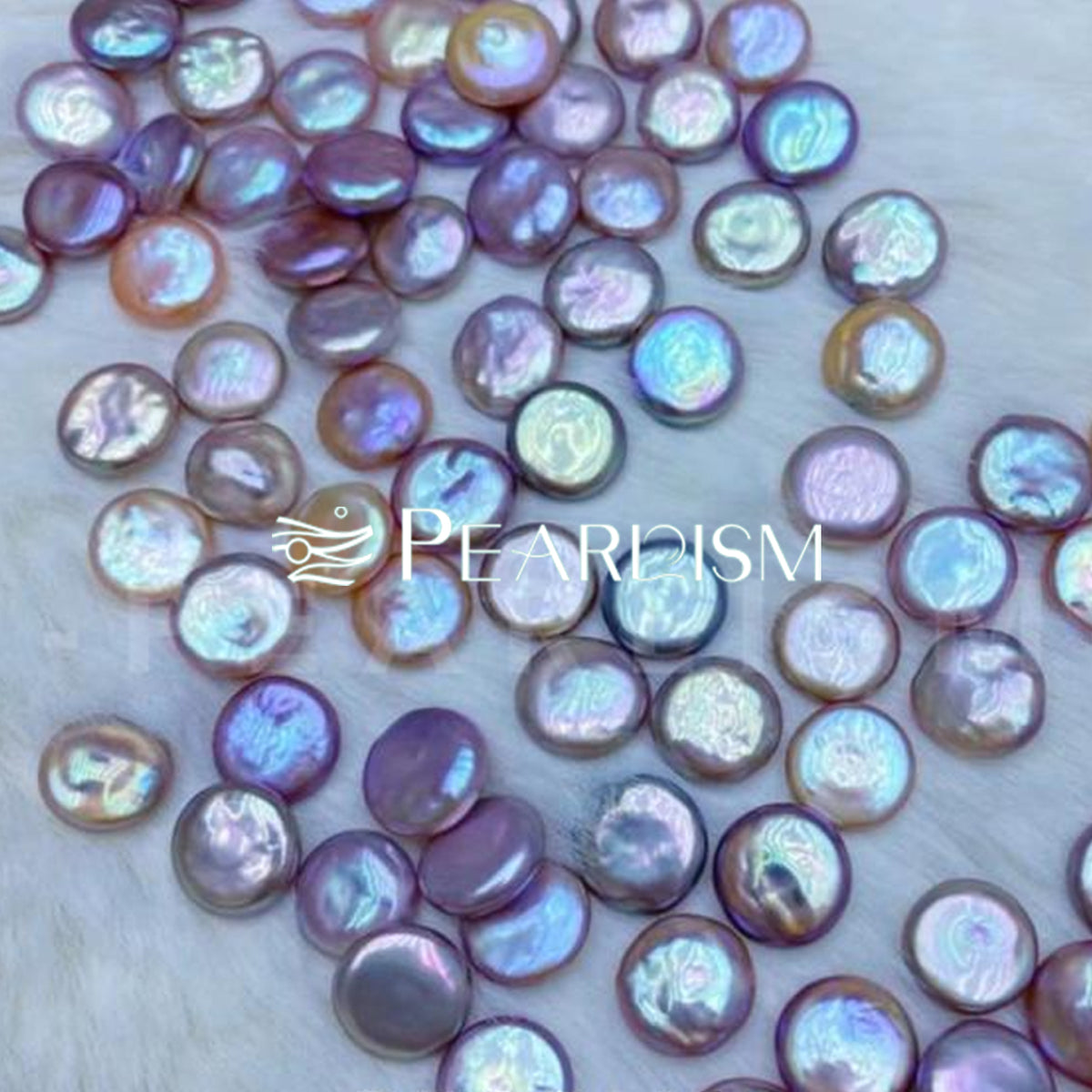 Button ( 3 Button Shape Pearls)【Pearlism】