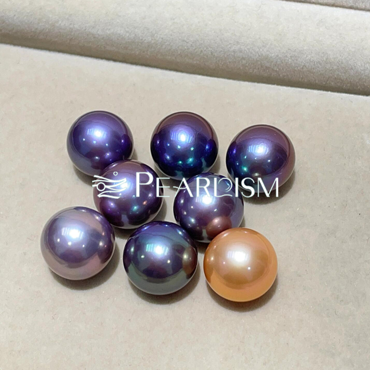 【Hot】King of Blueberry ( Deep color 11-15mm pearl)【Pearlism】